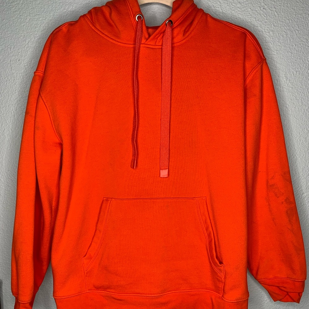 Orange Hoodie